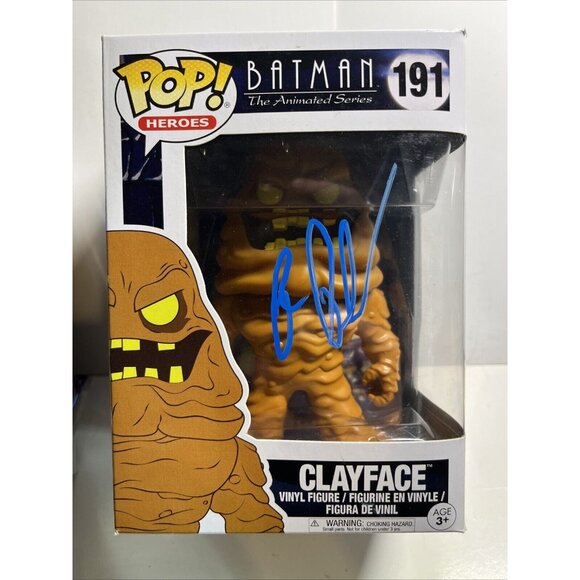 2017 Ron Perlman Clayface #191 Signed Funko Pop Autograph Vaulted Retired Figure - Picture 1 of 6